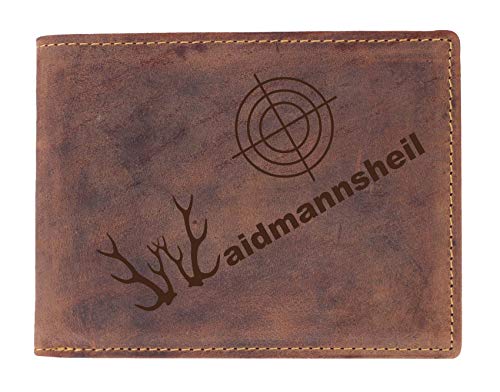 Greenbury Jagd-Geldbeutel mit Waidmannsheil Motiv I Portemonnie in Querformat I Geldbörse mit Jagd Motiv I Die Geschenkidee für Jäger Greenbury Jagd-Geldbeutel mit Waidmannsheil Motiv I Portemonnie in Querformat I Geldbörse mit Jagd Motiv I Die Geschenkidee für Jäger von Greenburry