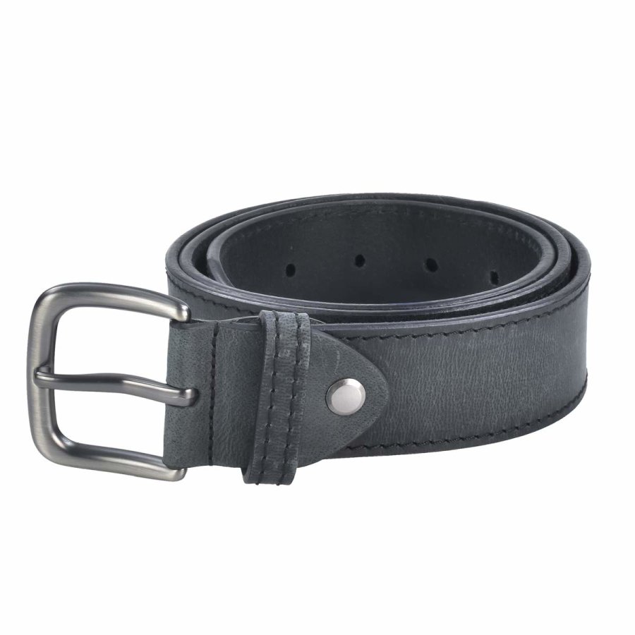 Gürtel Leder Herren Damen 38mm schwarz 105cm von Greenburry