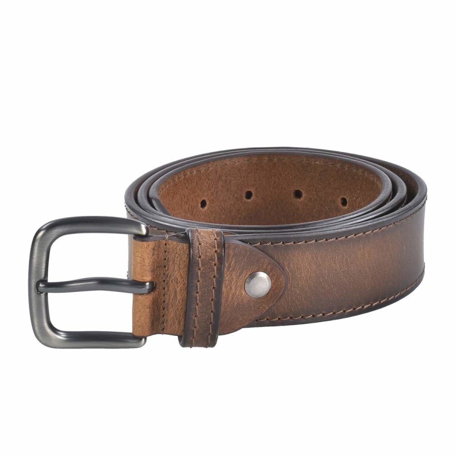 Gürtel Leder Herren Damen 38mm tan 105cm von Greenburry