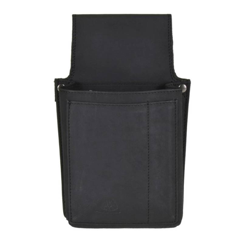 Kellnertasche Leder 14x22cm "Vintage Black" schwarz 1786A-BL-20 | Greenburry.de von Greenburry
