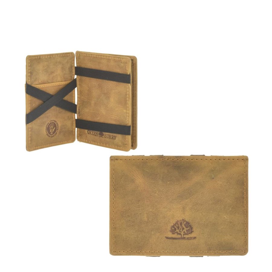 Magic Wallet Portemonnaie Leder 10x7cm mit Münzfach "Vintage" sahara tan 1608B-24 | Greenburry.de Magic Wallet Portemonnaie Leder 10x7cm mit Münzfach "Vintage" sahara tan 1608B-24 | Greenburry.de von Greenburry