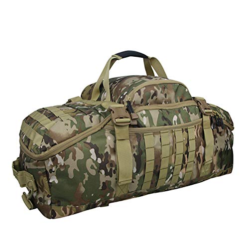 Greencity Reisetasche für Wochenende, wasserdicht, klein, groß, für Männer und Frauen, 25 l, 42 l, 68 l, Camo, 42L,(23x12x9)Inches von Greencity