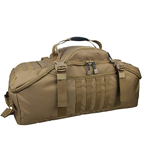 Greencity Reisetasche für Wochenende, wasserdicht, klein, groß, für Männer und Frauen, 25 l, 42 l, 68 l, Coyote, 25L,(19x10x8)Inches von Greencity