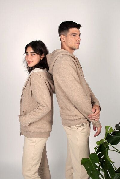 Greener Ephedra Sherpa Jacke mit Kapuze von Greener