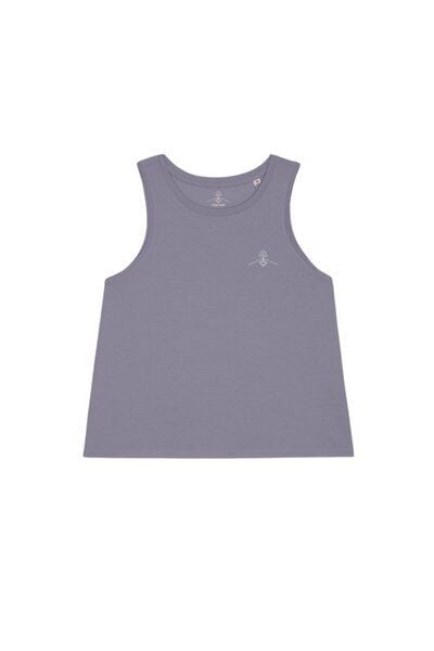 Greener Locker sitzendes Tanktop aus Bio-Baumwolle Pinnata von Greener