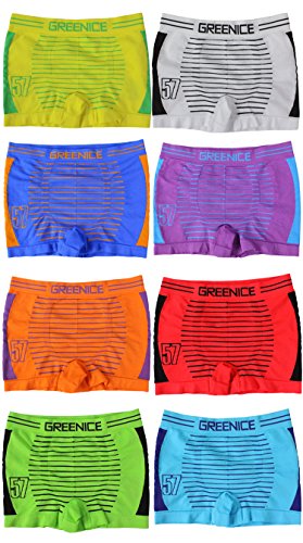 6 Stück Kinder Jungen Boxershorts Größe 80-164 (134-146) von Greenice