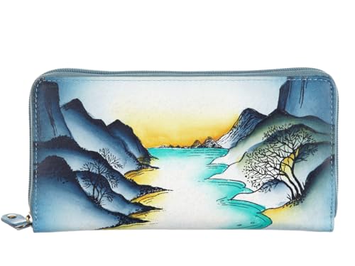 Greenland Nature Art+Craft Geldbörse RFID Leder 20 cm von Greenland