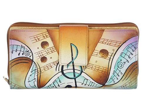 Greenland Nature Art+Craft Geldbörse RFID Leder 20 cm von Greenland