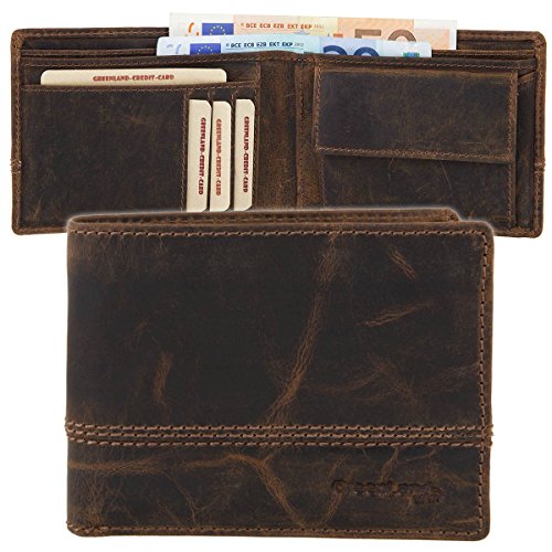 Greenland Nature Classic Geldbörse Leder 12.5 cm von Greenland