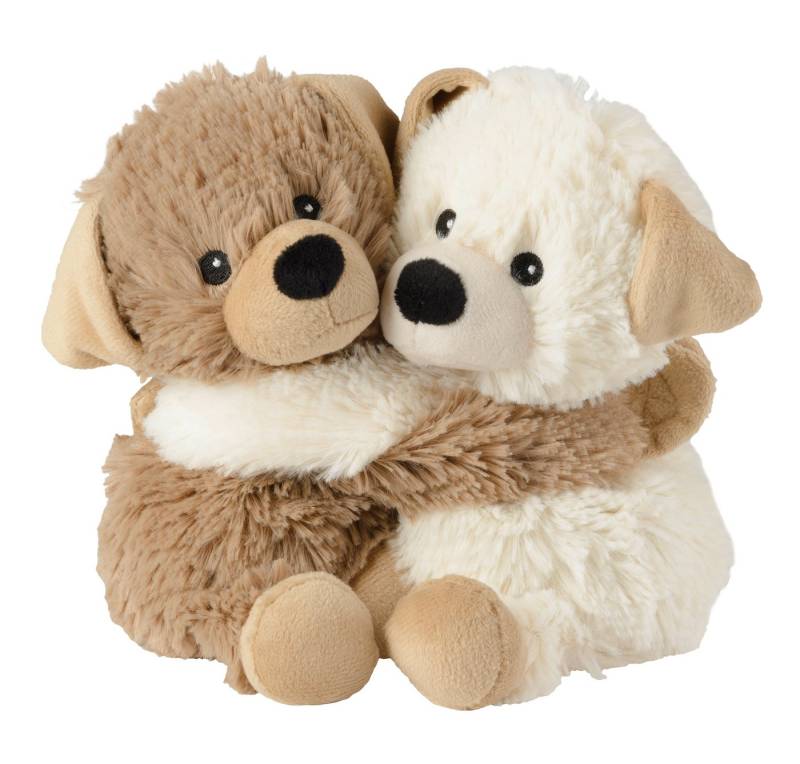 Greenlife Value Wärmflasche Warmies® Wärmekissen/Stofftier "Kuschelfreunde Hunde 2er Set" von Greenlife Value