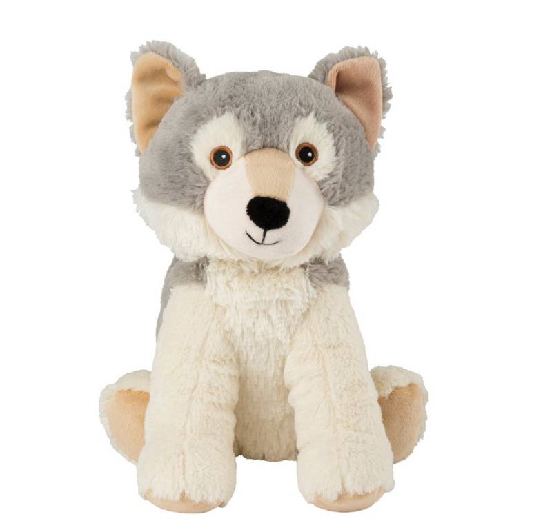 Greenlife Value Wärmflasche Warmies® Wärmekissen/Stofftier "Wolf" Hirse Lavendelfüllung von Greenlife Value