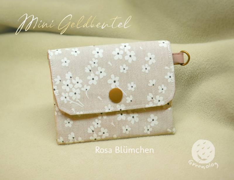 Geldbörse, Geldbeutel Aus Beschichtete Baumwolle, Mini Portemonnaie, Kartenetui, Reißverschluss Kartenfächer Mit Münzfach, Wasserdicht von Greenolog