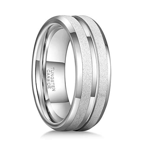 Greenpod Herren-Ehering aus Wolfram, 6 mm, 8 mm, 10 mm, mit Gravur "I Love You", dünn, Blau/Rotgold/Schwarz, Mittelrille, bequeme Passform, Größe 6–17, Wolfram, Wolfram Greenpod Herren-Ehering aus Wolfram, 6 mm, 8 mm, 10 mm, mit Gravur "I Love You", dünn, Blau/Rotgold/Schwarz, Mittelrille, bequeme Passform, Größe 6–17, Wolfram, Wolfram von Greenpod