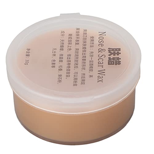 Greensen Narbenwachs Gefälschtes Wund -Make -up Kit für Halloween Partys 30G Einfach zu Bedienen, um Ihre Freunde zu Erschrecken, Maskeraden von Greensen