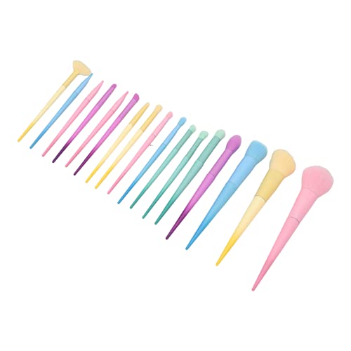 Greensen Weiches Make -up -Pinsel Kit Langlebige Aluminiumrohrkosmetikbürsten für Frauen und Mädchen [17pcs] von Greensen