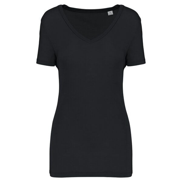 Greenspired Damen V- Neck T-Shirt aus 100 % Tencel 145 g/m² XS - XXL Greenspired Damen V- Neck T-Shirt aus 100 % Tencel 145 g/m² XS - XXL von Greenspired
