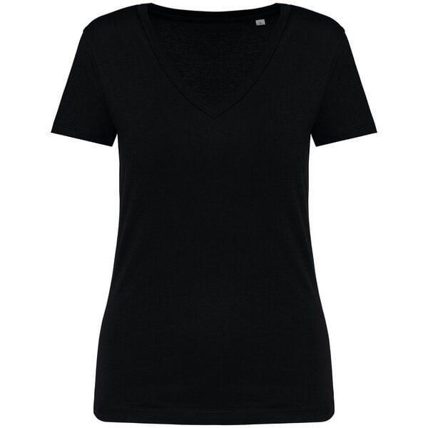 Greenspired Damen V-Neck T-Shirt aus Bio-Baumwolle 155g/m² von Greenspired