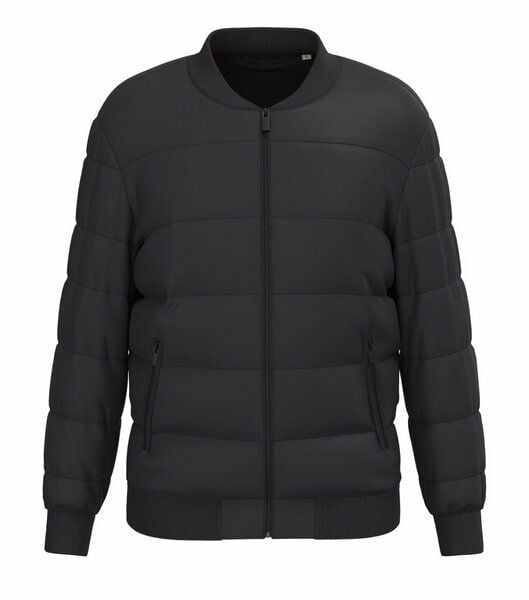 Greenspired Nachhaltige Unisex-Steppjacke mit Teddykragen 380g/m² von Greenspired