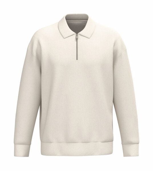 Greenspired Nachhaltiges Unisex-Sweatshirt mit Polokragen & Zipper 300 g/m² XS - XXL von Greenspired