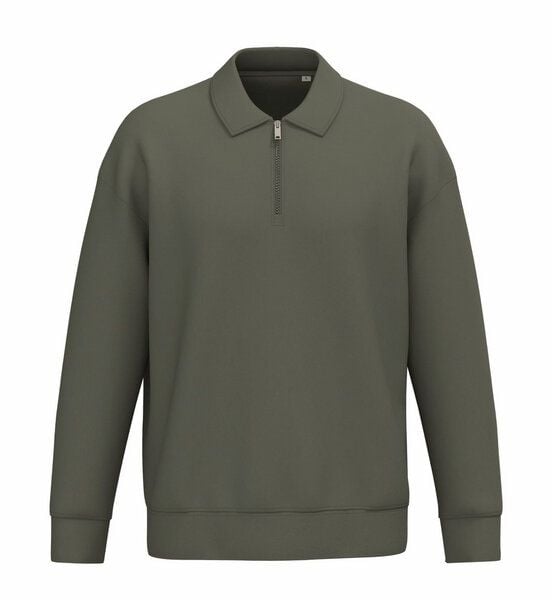 Greenspired Nachhaltiges Unisex-Sweatshirt mit Polokragen & Zipper 300 g/m² XS - XXL Greenspired Nachhaltiges Unisex-Sweatshirt mit Polokragen & Zipper 300 g/m² XS - XXL von Greenspired