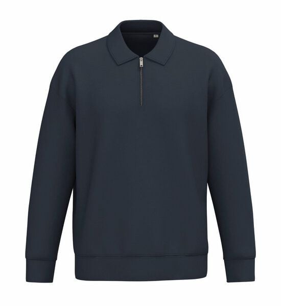Greenspired Nachhaltiges Unisex-Sweatshirt mit Polokragen & Zipper 300 g/m² XS - XXL Greenspired Nachhaltiges Unisex-Sweatshirt mit Polokragen & Zipper 300 g/m² XS - XXL von Greenspired