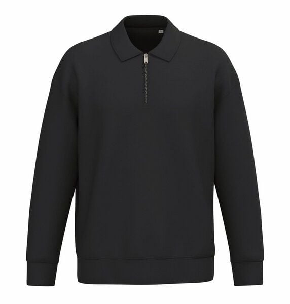 Greenspired Nachhaltiges Unisex-Sweatshirt mit Polokragen & Zipper 300 g/m² XS - XXL Greenspired Nachhaltiges Unisex-Sweatshirt mit Polokragen & Zipper 300 g/m² XS - XXL von Greenspired