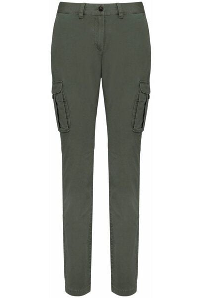 Greenspired Umweltfreundliche ausgewaschene Damencargohose 250g/m² von Greenspired