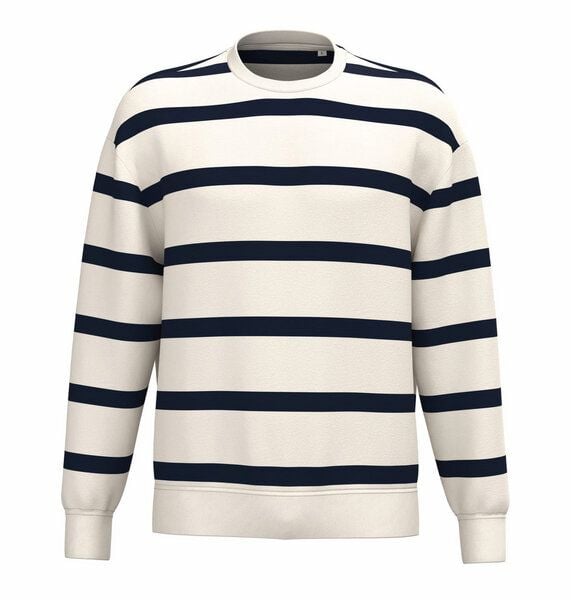 Greenspired Umweltfreundliches Unisex Sweatshirt mit Streifen, 300 g/m² XS-XXL Greenspired Umweltfreundliches Unisex Sweatshirt mit Streifen, 300 g/m² XS-XXL von Greenspired