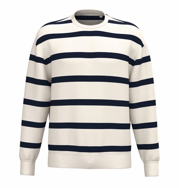 Greenspired Umweltfreundliches Unisex Sweatshirt mit Streifen, 300 g/m² XS-XXL Greenspired Umweltfreundliches Unisex Sweatshirt mit Streifen, 300 g/m² XS-XXL von Greenspired
