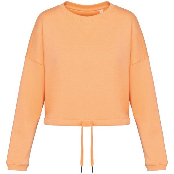 Greenspired Umweltfreundliches cropped Oversize Damen Sweatshirt mit Rundhalsausschnitt 280g/m² XS- XL von Greenspired