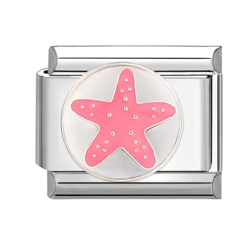 Greenyre Italienisches Charm Armband,Italien Charms bracelet 9 mm Titanium Steel,DIY abnehmbare Module für italienische Armbänder，Italienisches Charm Armband Zubehör Mädchen Junge Geschenk von Greenyre