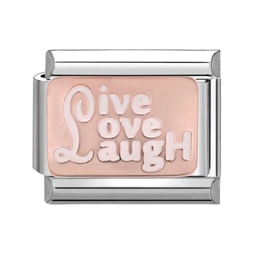 Greenyre Italienisches Charm Armband,Italien Charms bracelet 9 mm Titanium Steel,DIY abnehmbare Module für italienische Armbänder，Italienisches Charm Armband Zubehör Mädchen Junge Geschenk von Greenyre