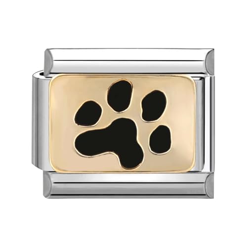 Greenyre Italienisches Charm Armband,Italien Charms bracelet 9 mm Titanium Steel,DIY abnehmbare Module für italienische Armbänder，Italienisches Charm Armband Zubehör Mädchen Junge Geschenk von Greenyre