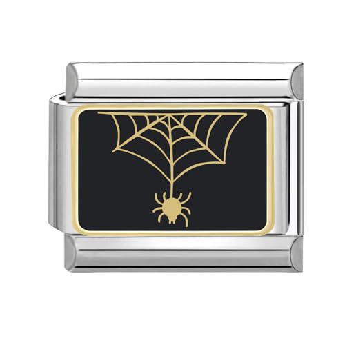 Greenyre Italienisches Charm Armband,Italien Charms bracelet 9 mm Titanium Steel,DIY abnehmbare Module für italienische Armbänder，Italienisches Charm Armband Zubehör Mädchen Junge Geschenk von Greenyre