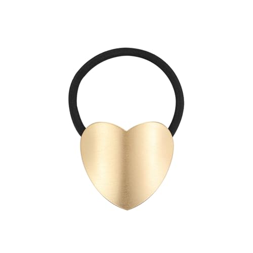 Metall Haargummis Elastische Schwarz Haarbänder Gummibänder für Mädchen Frauen Geometrische Pferdeschwanz halter Haarschmuck gold,Haar-Accessoire(Heiße Stil-15) von Greenyre