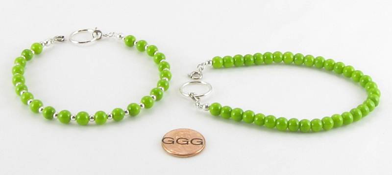 Wandelbare Halskette - Chartreuse Green & Silver Beads Centerpiece Your Choice | Nc047, Nc048 Wandelbare Halskette - Chartreuse Green & Silver Beads Centerpiece Your Choice | Nc047, Nc048 von GreersGorgeousGifts