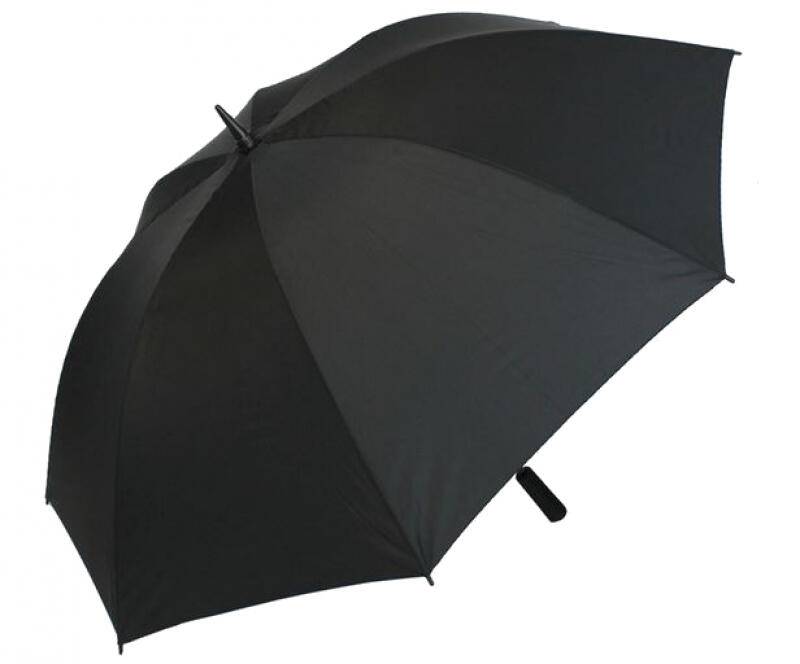 Gref - Gref Birdie Golf-/Gäste-/Hochzeitsschirm Fiberglas Moosgummigriff 8tlg schwarz Schwarz von Gref