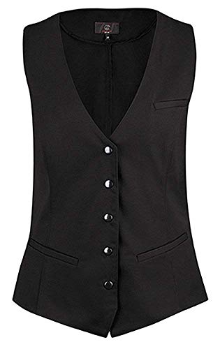 GREIFF Größe XL Gastro Moda Service Damen Weste Schwarz Modell 1712 GREIFF Größe XL Gastro Moda Service Damen Weste Schwarz Modell 1712 von Greiff