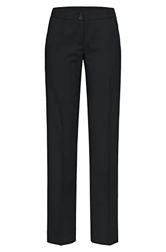 GREIFF Corporate Basic Damen Business-Hose Regular-Fit Schwarz 36 von GREIFF