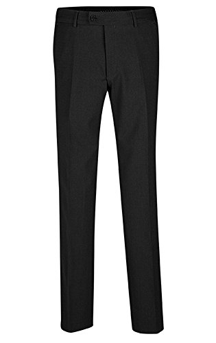 Greiff Corporate Hose Premium Herren Slim Fit Oeko TEX Anthrazit 106 von GREIFF
