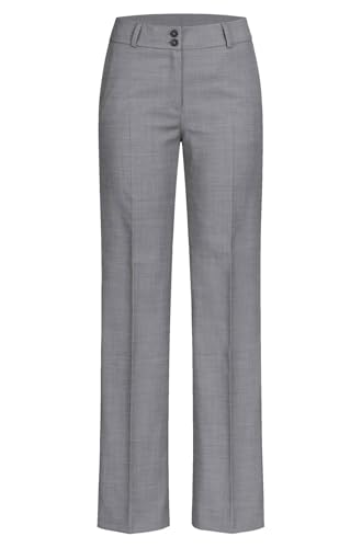 Greiff Corporate Modern with 37.5 Damen Hose Bootcut Hellgrau 38 von Greiff