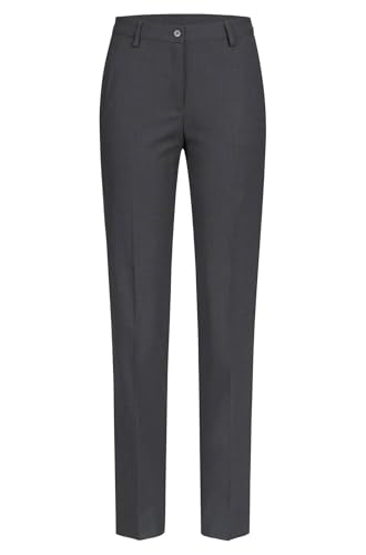 GREIFF Corporate Hose Premium Damen Regular Fit Oeko TEX Anthrazit 36 von GREIFF