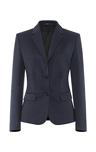 Greiff Größe 40 Corporate Wear Basic Damen Blazer Comfort Fit Marine Modell 1432 von Greiff