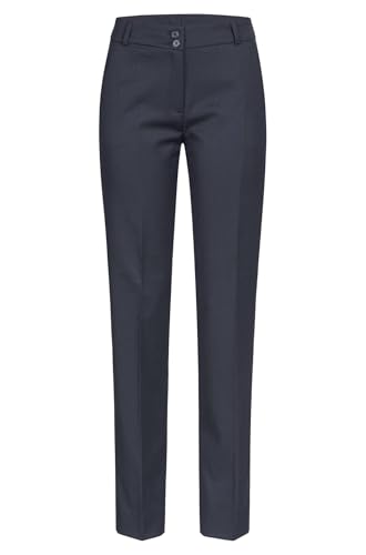 GREIFF Corporate Basic Damen Business-Hose Slim-Fit Marine 40 von GREIFF