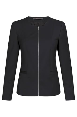 Greiff Modern with 37.5® Damen Business-Blazer Regular-Fit Schwarz 46 von GREIFF