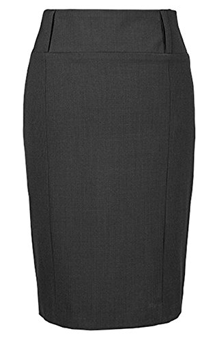 Greiff Größe 46 Corporate Wear Premium Damen Rock Regular Fit Anthrazit Modell 1517 von GREIFF