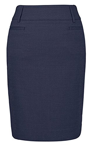 Greiff Größe 50 Corporate Wear Modern Damen Rock Regular Fit Dunkelblau Modell 1516 von GREIFF