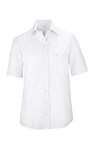 Greiff Leasing Damen Business-Bluse Kurzarm New-Kent Regular-Fit Weiß 56 Greiff Leasing Damen Business-Bluse Kurzarm New-Kent Regular-Fit Weiß 56 von Greiff