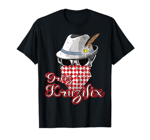 Greiz Kruzifix Tshirt Trachtenshirt Herren Bayrische Tracht T-Shirt Greiz Kruzifix Tshirt Trachtenshirt Herren Bayrische Tracht T-Shirt von Greiz Kruzifix Grantler Lederhosn Volksfest Kirmes