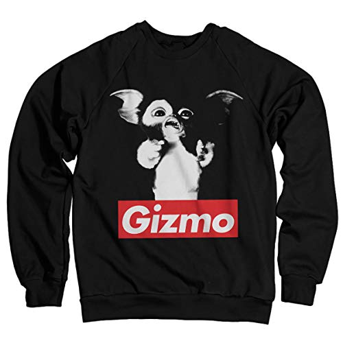 Gremlins Offizielles Lizenzprodukt GIZMO Sweatshirt (Schwarz) Medium von Gremlins